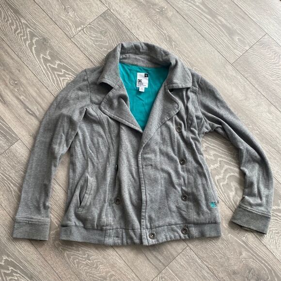 DC Button Up Sweater Blazer Casual - Picture 1 of 8